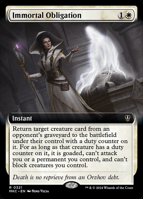 Immortal Obligation (MKC-321)