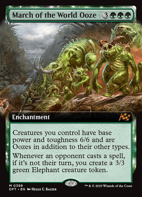 March of the World Ooze (DFT-388) (Foil)