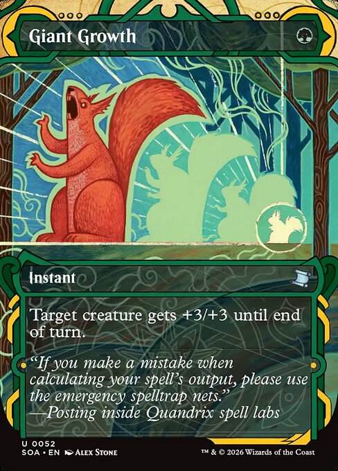 Giant Growth (SOA-52) (Foil)