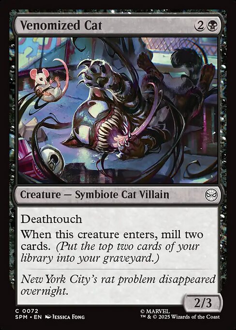 Venomized Cat (SPM-72) (Foil)