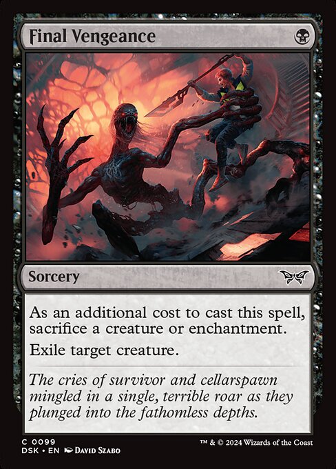 Final Vengeance (DSK-99) (Foil)