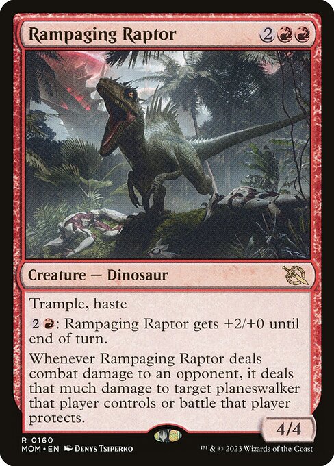 Rampaging Raptor (MOM-160)
