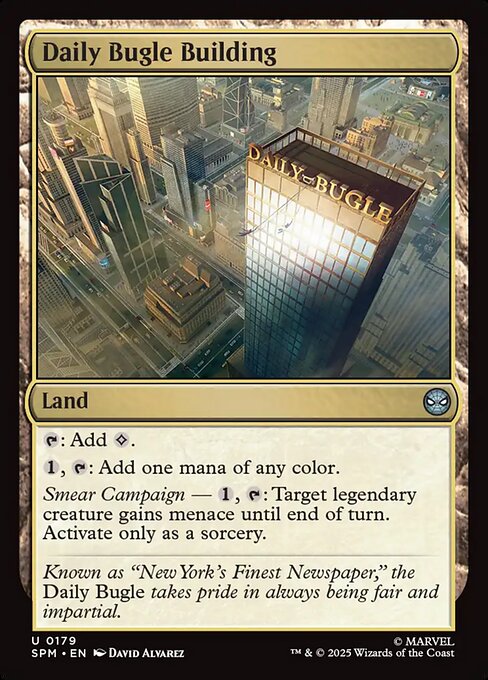 Daily Bugle Building (SPM-179) (Foil)