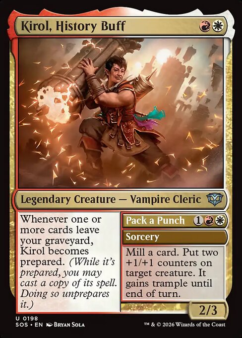 Kirol, History Buff // Pack a Punch (SOS-198)