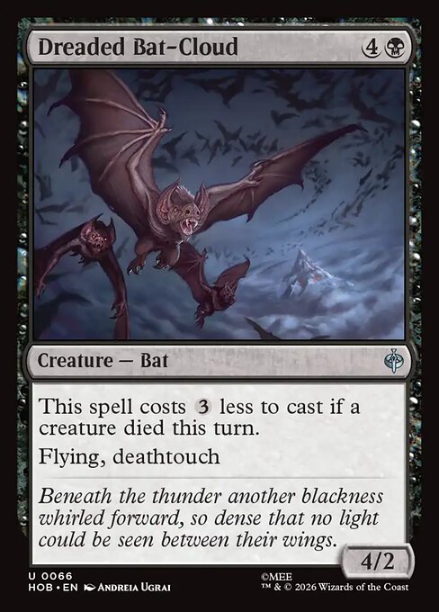 Dreaded Bat-Cloud (HOB-66)