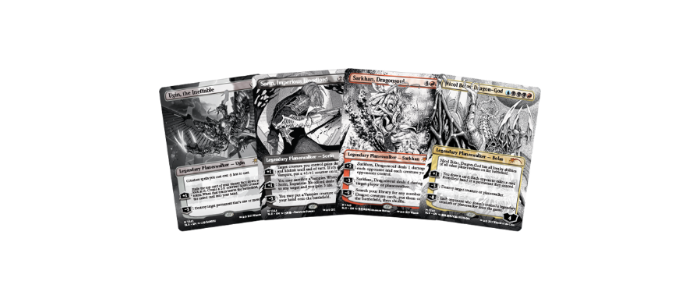 Magic The Gathering: Secret Lair - Borderless Planeswalkers