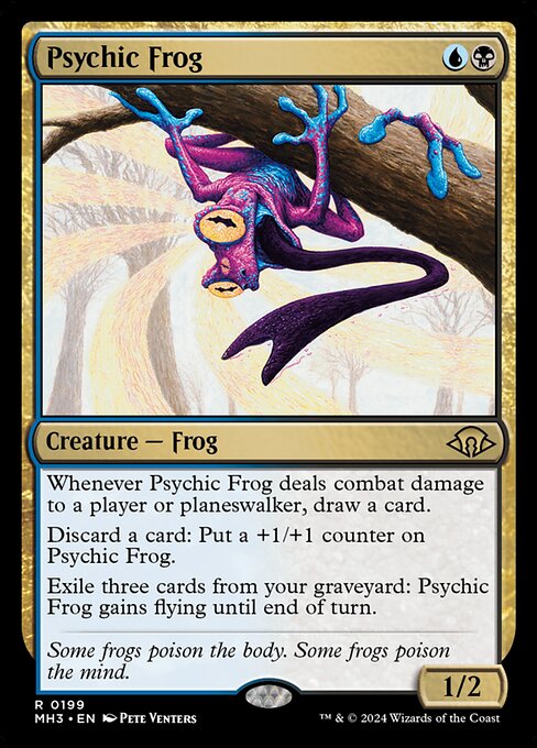 Psychic Frog (MH3-199)