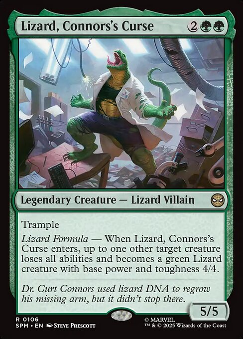 Lizard, Connors's Curse (SPM-106) (Foil)