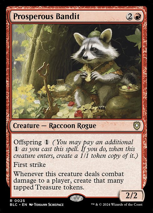 Prosperous Bandit (BLC-25)