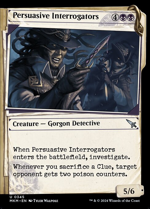 Persuasive Interrogators (MKM-345)