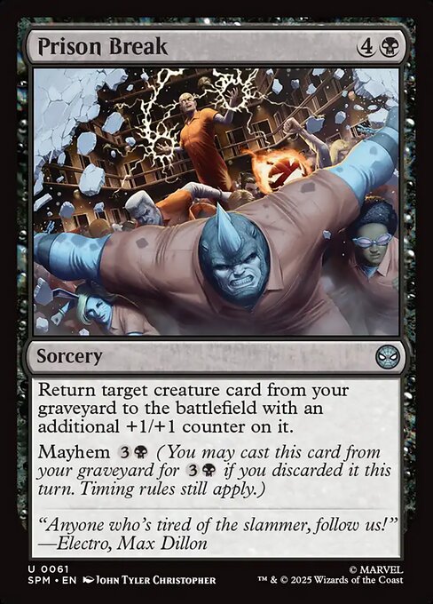 Prison Break (SPM-61) (Foil)