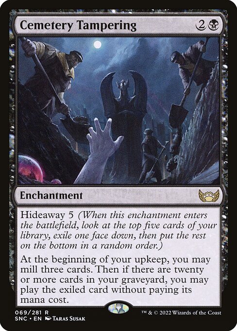 Cemetery Tampering (SNC-69) (Foil)