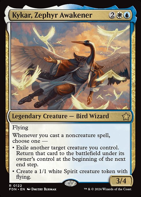 Kykar, Zephyr Awakener (FDN-122) (Foil)