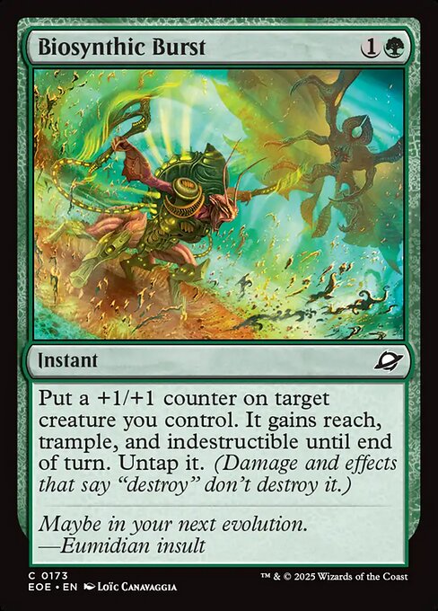 Biosynthic Burst (EOE-173) (Foil)