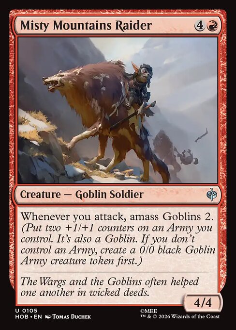 Misty Mountains Raider (HOB-105)