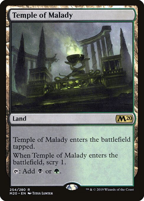 Temple of Malady (M20-254)