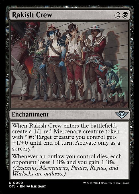 Rakish Crew (OTJ-99) (Foil)
