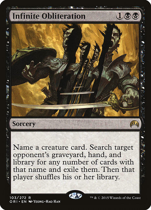 Infinite Obliteration (ORI-103)