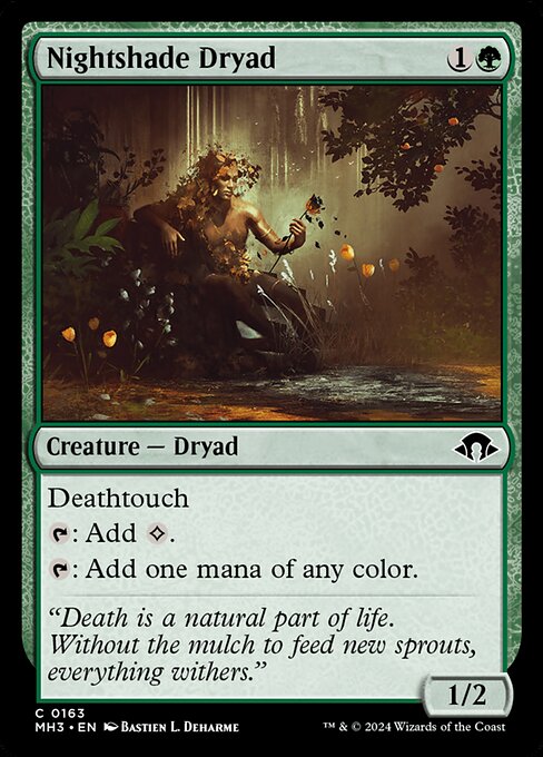 Nightshade Dryad (MH3-163)