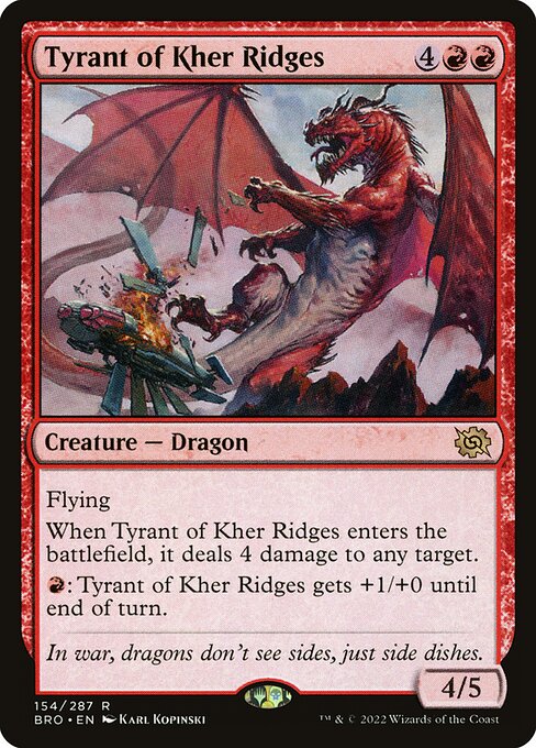 Tyrant of Kher Ridges (BRO-154)
