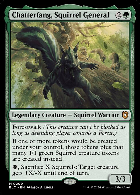 Chatterfang, Squirrel General (BLC-209)