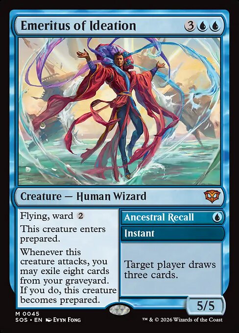 Emeritus of Ideation // Ancestral Recall (SOS-45)