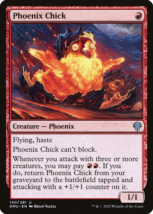 Phoenix Chick (DMU-140) (Foil)