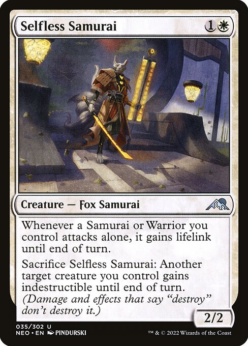 Selfless Samurai (NEO-35)