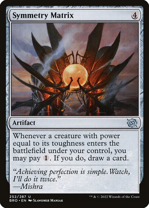 Symmetry Matrix (BRO-252)