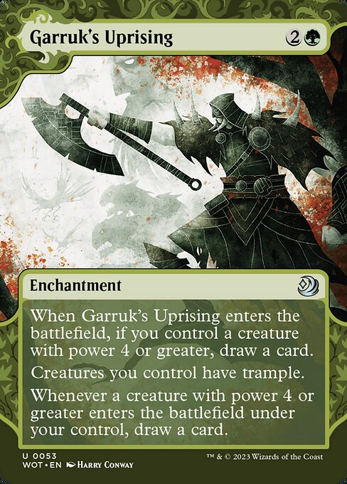 Garruk's Uprising (WOT-53)