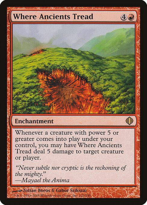 Where Ancients Tread (ALA-122)