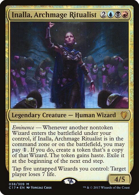 Inalla, Archmage Ritualist (C17-38) (Foil)