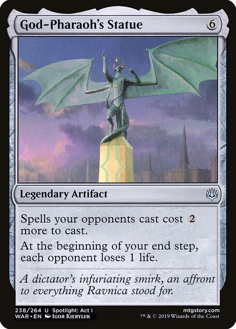 God-Pharaoh's Statue (WAR-238)