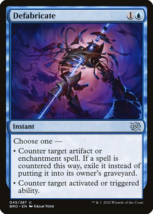 Defabricate (BRO-45) (Foil)