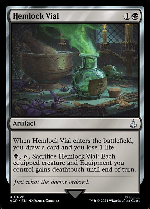 Hemlock Vial (ACR-26)