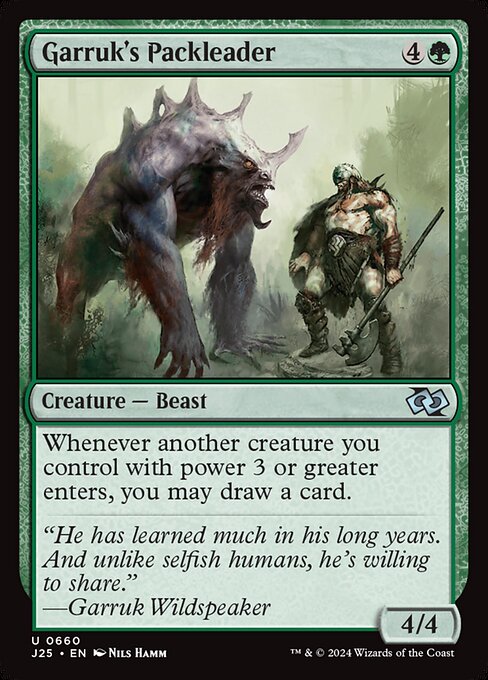 Garruk's Packleader (J25-660)
