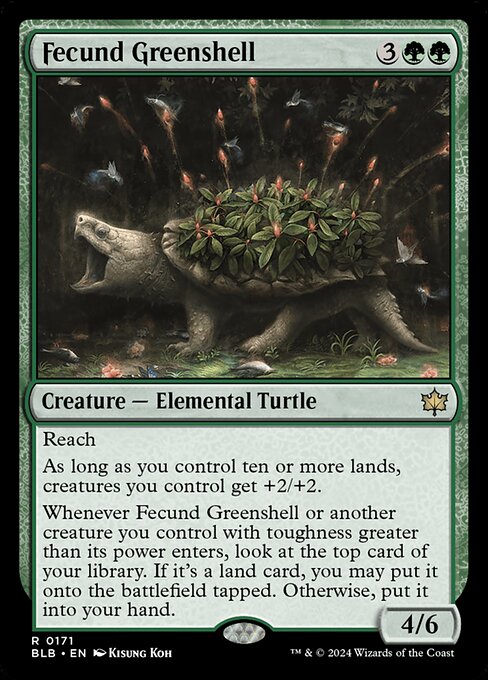 Fecund Greenshell (BLB-171)