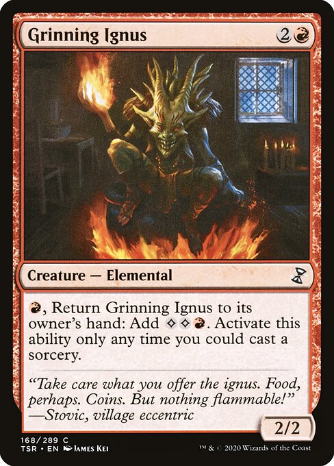 Grinning Ignus (TSR-168) (Foil)