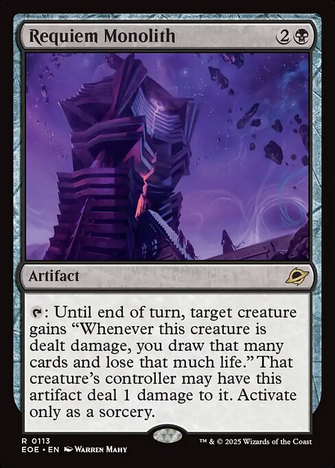 Requiem Monolith (EOE-113) (Foil)