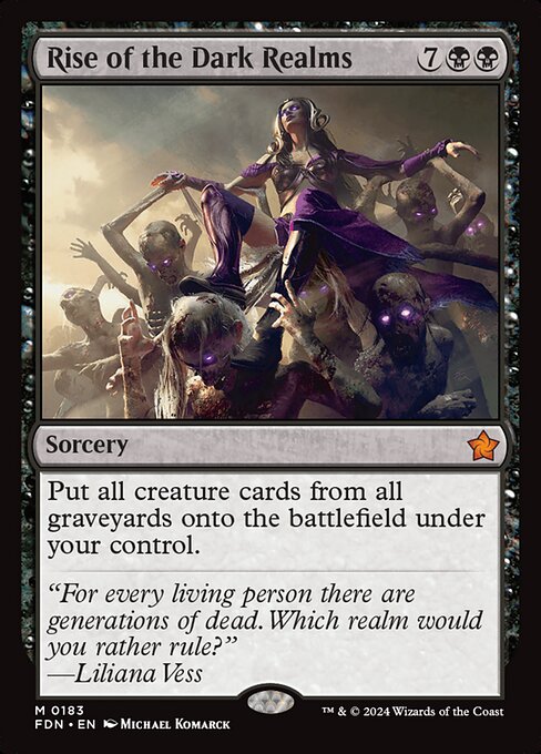 Rise of the Dark Realms (FDN-183) (Foil)