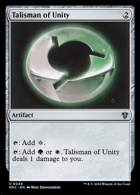 Talisman of Unity (MKC-244)
