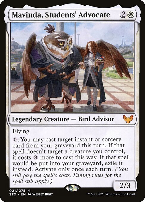Mavinda, Students' Advocate (STX-21)