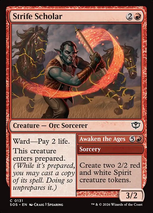 Strife Scholar // Awaken the Ages (SOS-131)