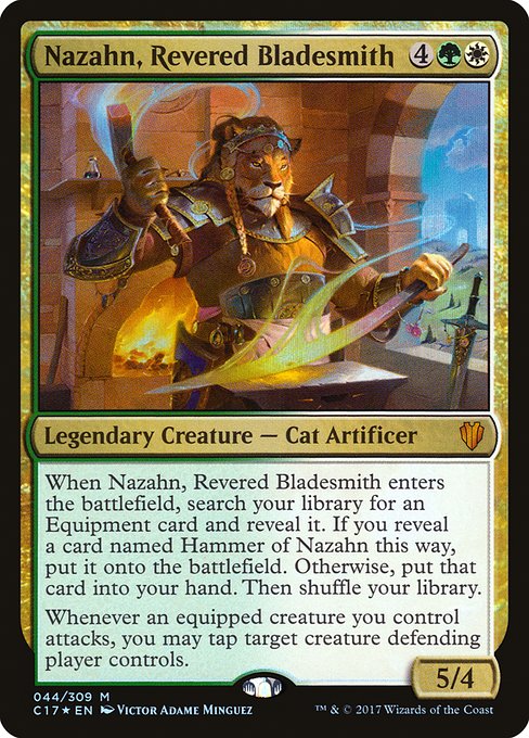 Nazahn, Revered Bladesmith (C17-44) (Foil)