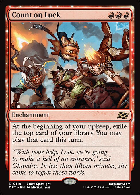Count on Luck (DFT-118)