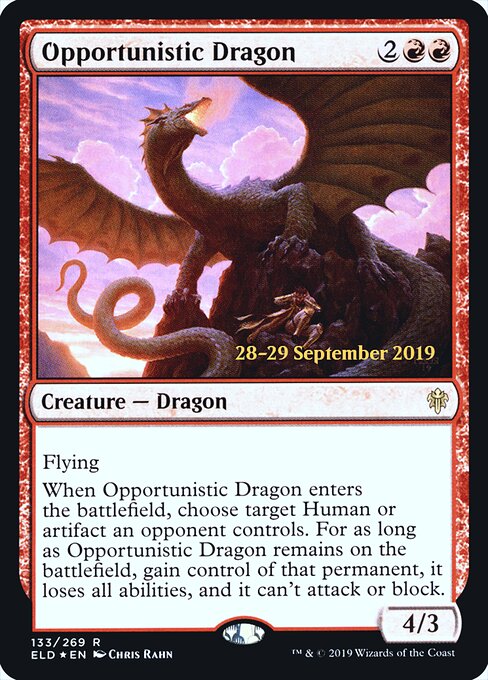 Opportunistic Dragon (PELD-133s) (Foil)