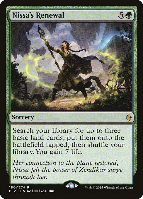 Nissa's Renewal (BFZ-180)
