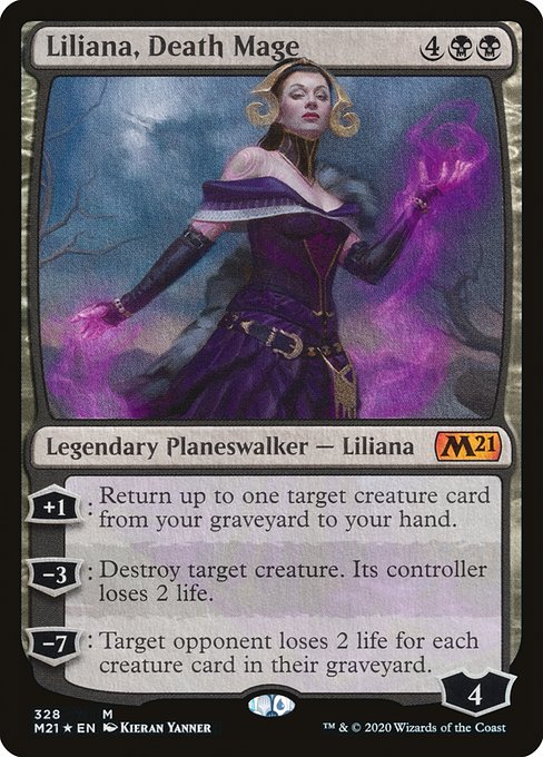 Liliana, Death Mage (M21-328) (Foil)