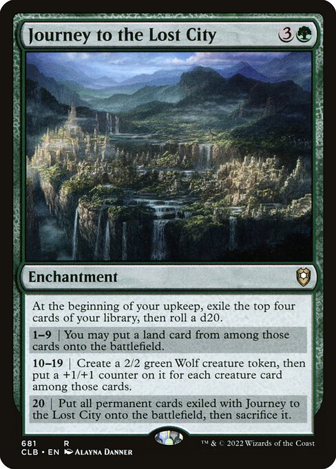 Journey to the Lost City (CLB-681)