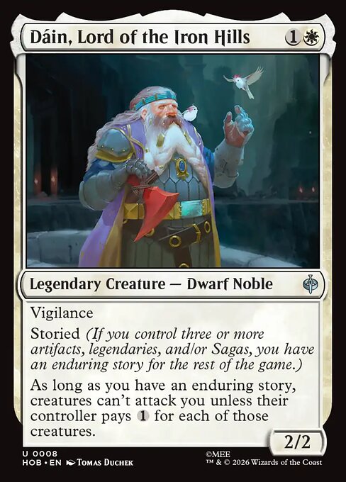 Dáin, Lord of the Iron Hills (HOB-8)